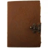 Handmade Leather Journal Ride More Worry Less - Outlet